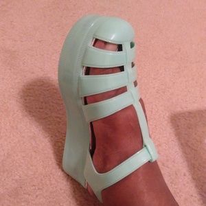 Platform Jelly Sandal